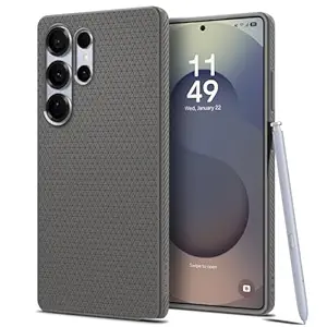 Spigen Liquid Air for Samsung Galaxy S25 Ultra Case, Galaxy S25 Ultra Back Cover (2025) - TPU｜Marble Gray